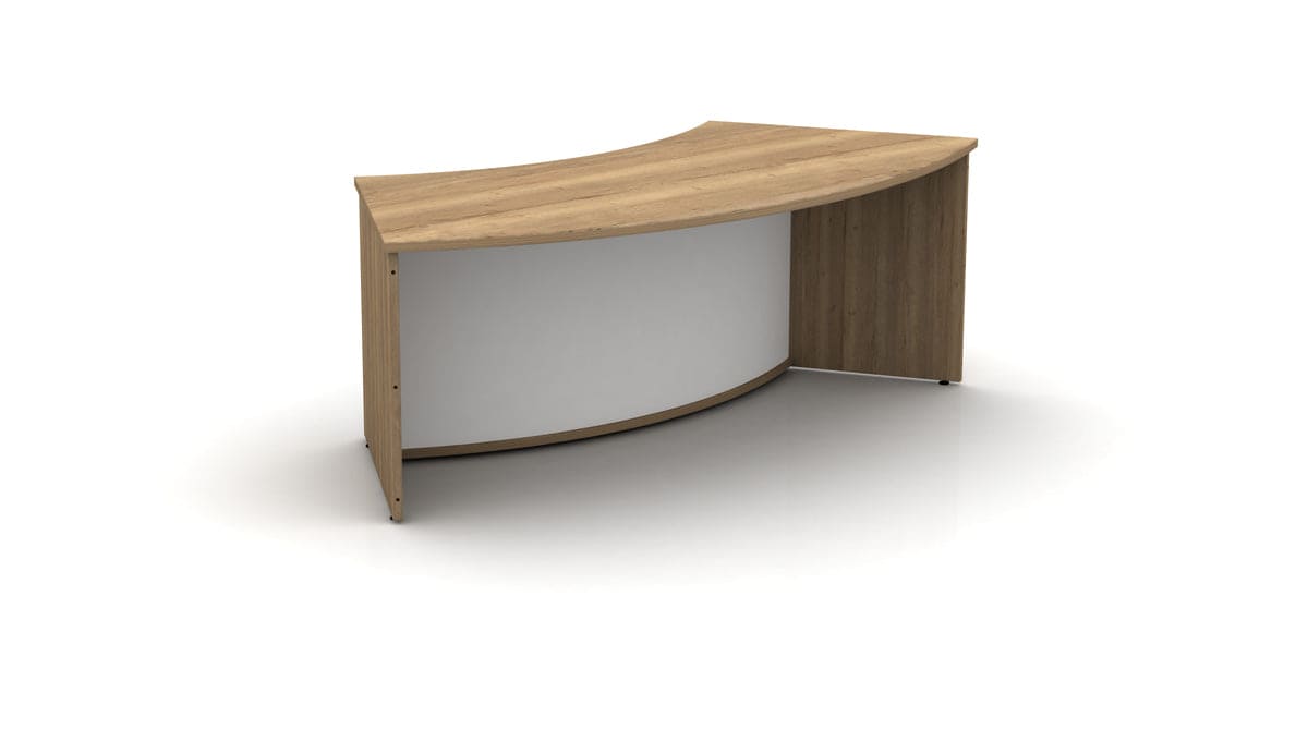 Inner accessible curved counter